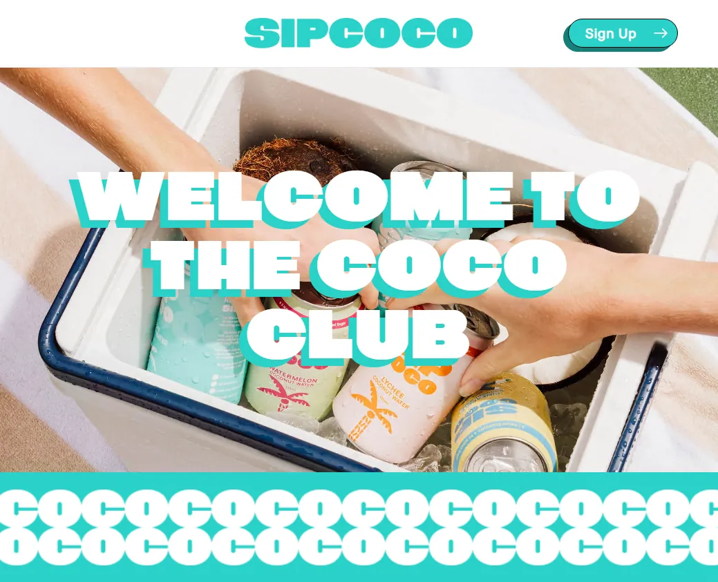 Sip Coco storefront