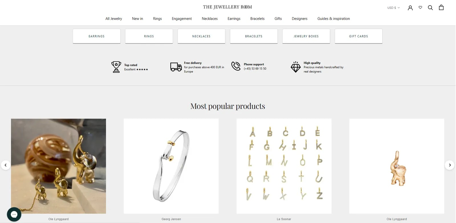 The Jewellery Room storefront